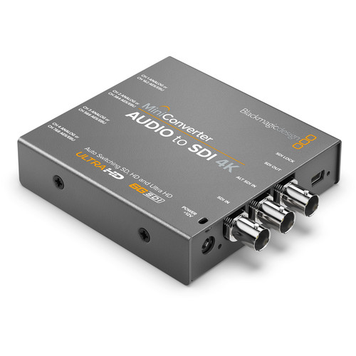 Miniconvertidor de audio a SDI 4K